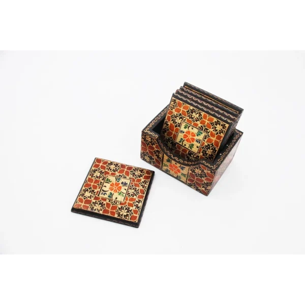 Batik Wooden Coasters Souvenirs